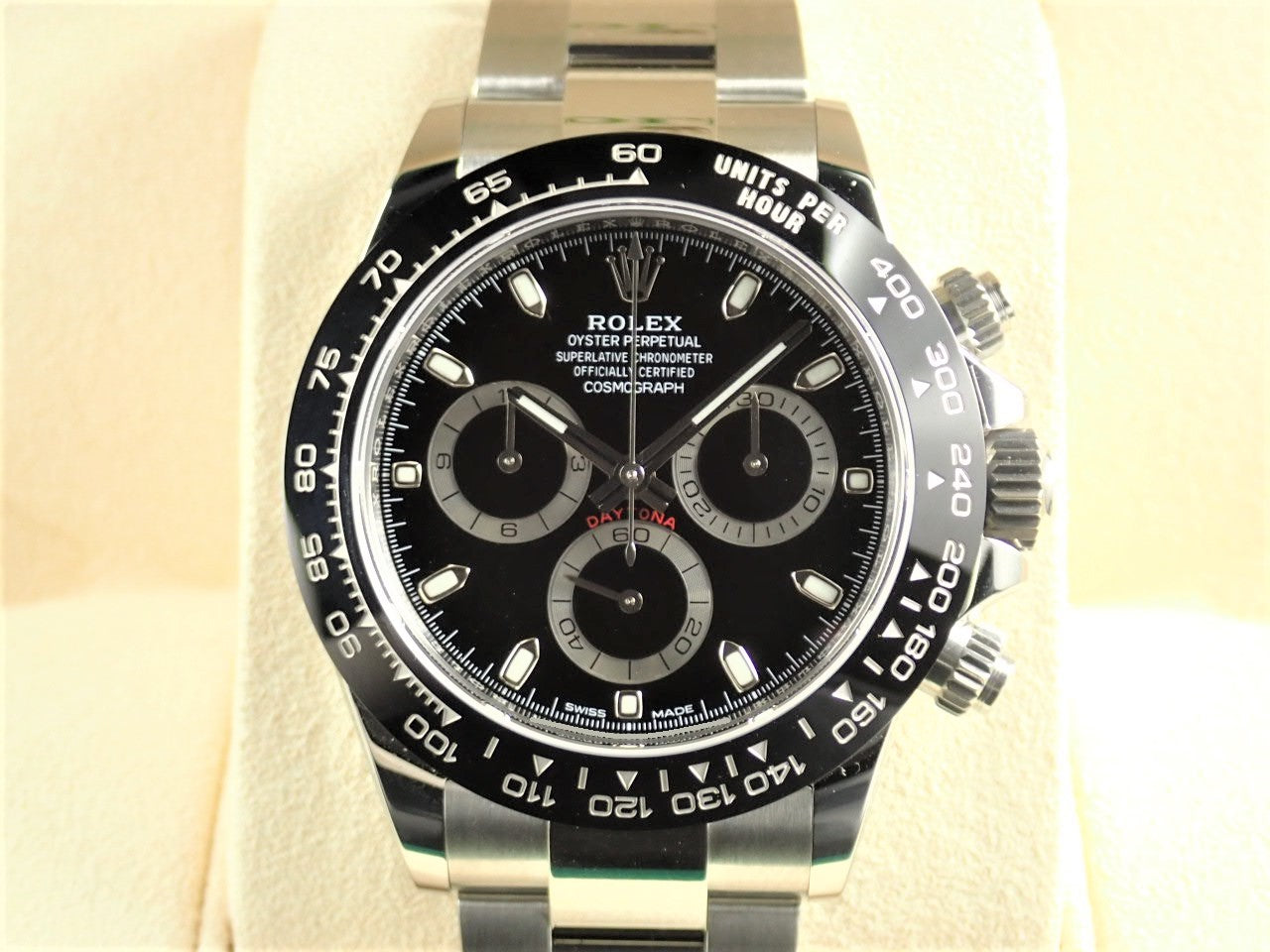 Rolex Daytona Black Dial &lt;Warranty, Box, etc.&gt;