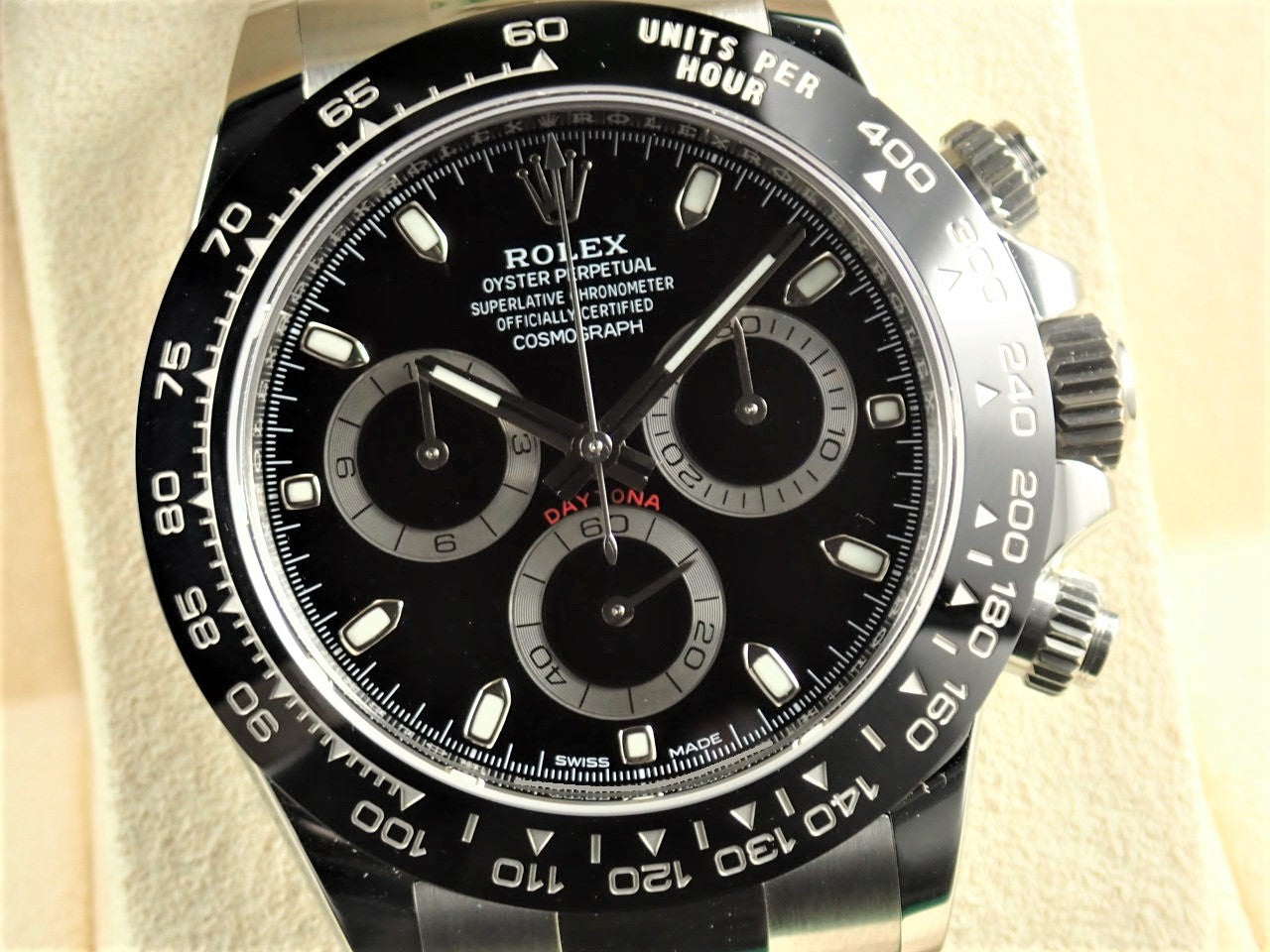 Rolex Daytona Black Dial &lt;Warranty, Box, etc.&gt;