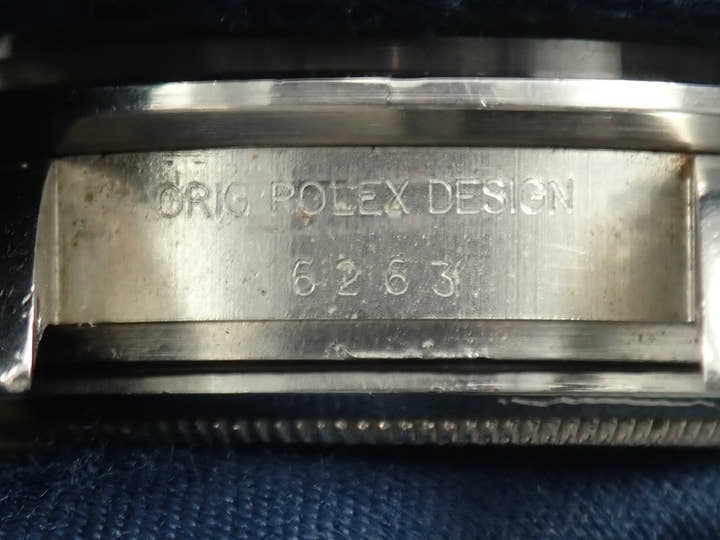 ロレックス デイトナ Ref.6263 ステンレススチール シルバー文字盤