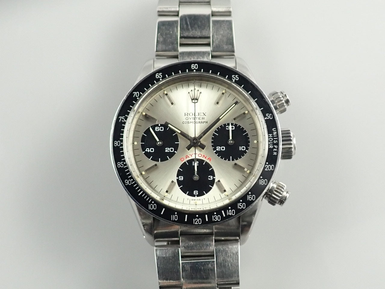 Rolex Daytona Silver x Black Dial &lt;Box and Others&gt;