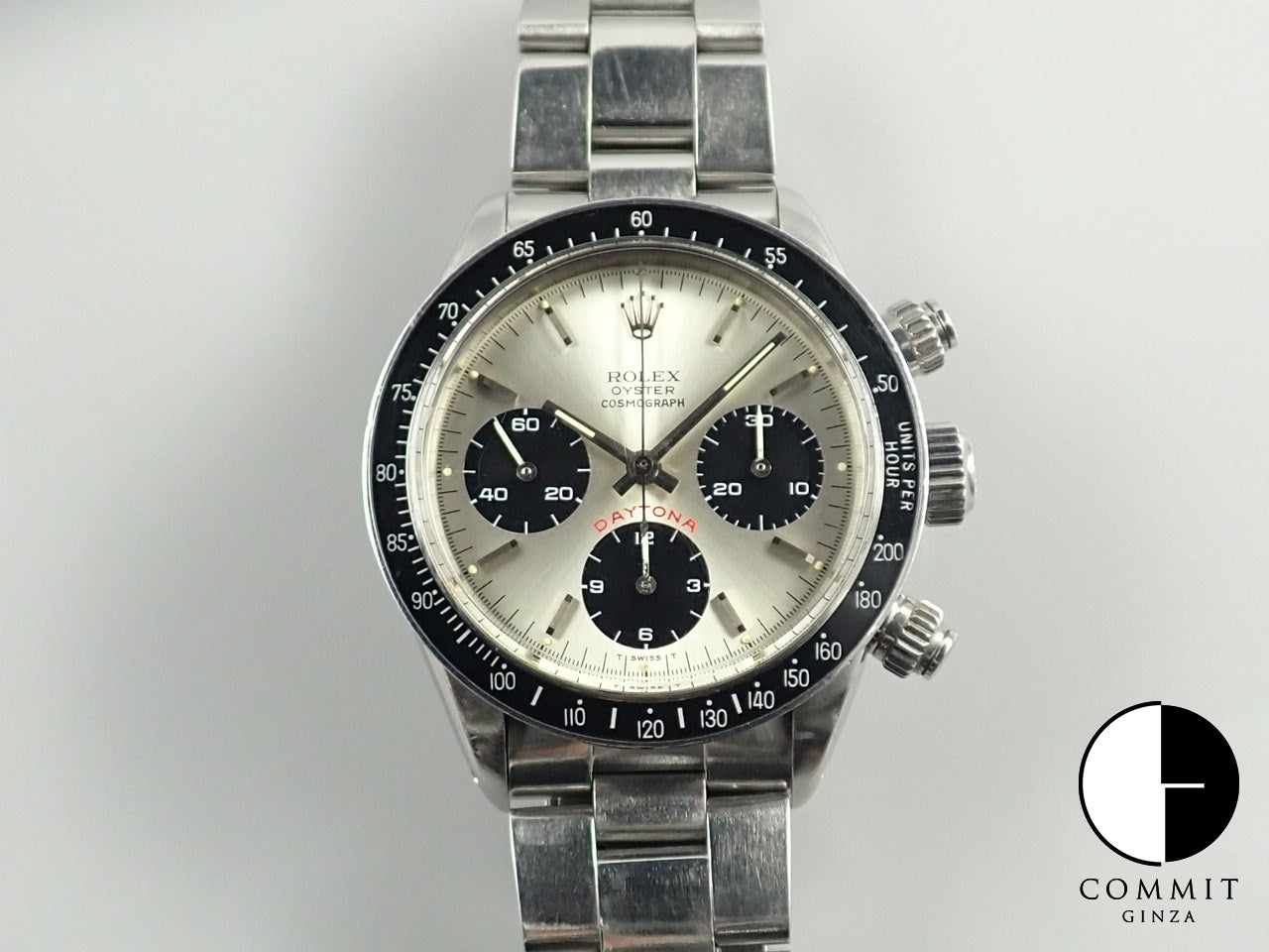 Rolex Daytona Silver x Black Dial &lt;Box and Others&gt;