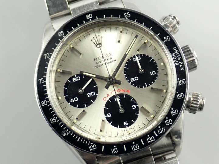 ロレックス デイトナ Ref.6263 ステンレススチール シルバー文字盤