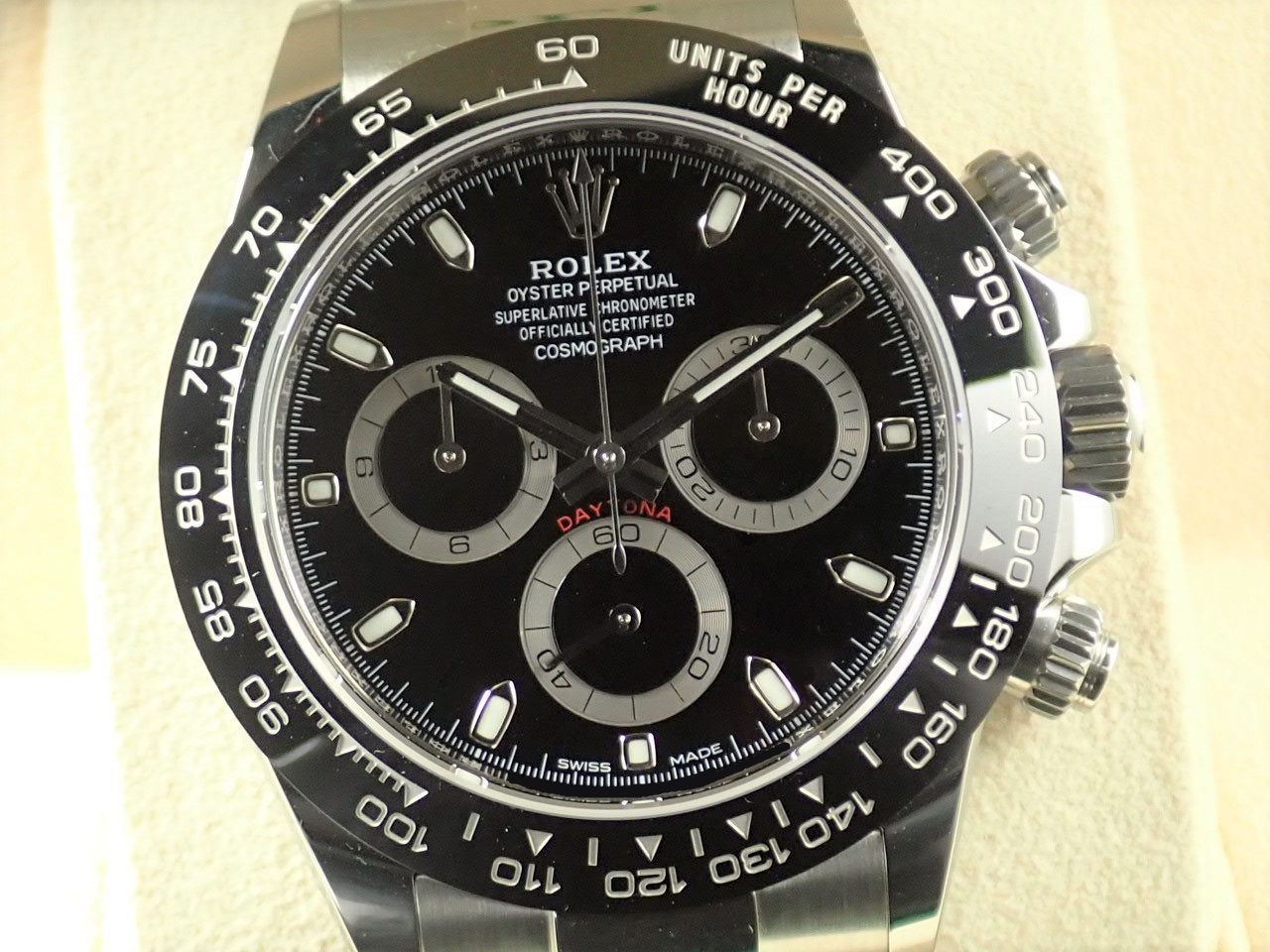 Rolex Daytona Black Dial &lt;Warranty, Box, etc.&gt;