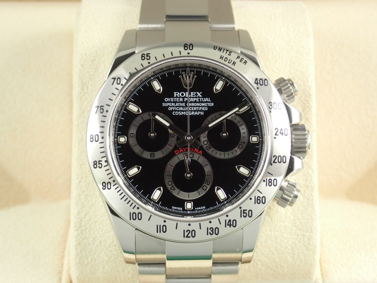 Rolex Daytona Black Dial &lt;Warranty, Box, etc.&gt;