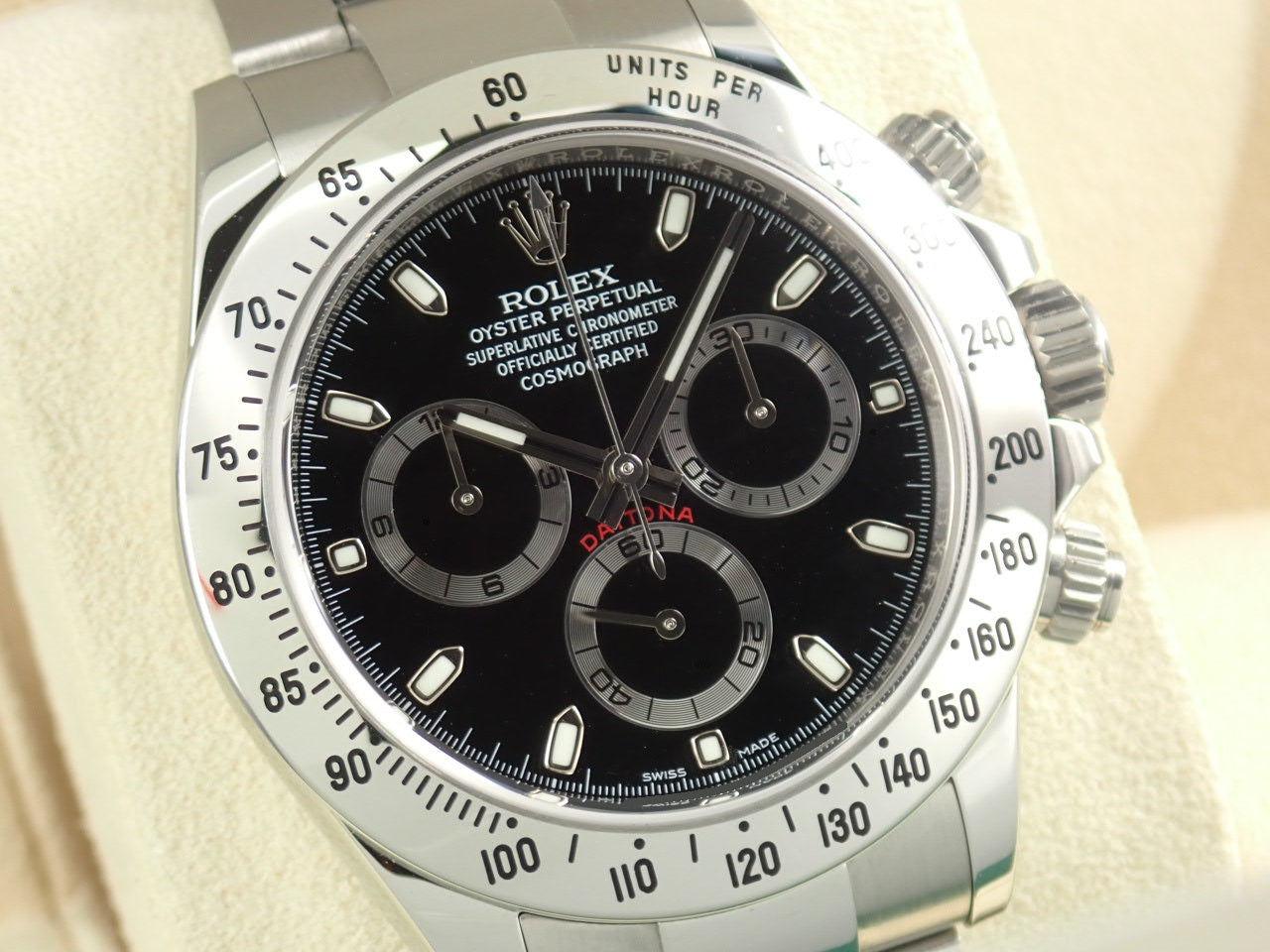 Rolex Daytona Black Dial &lt;Warranty, Box, etc.&gt;