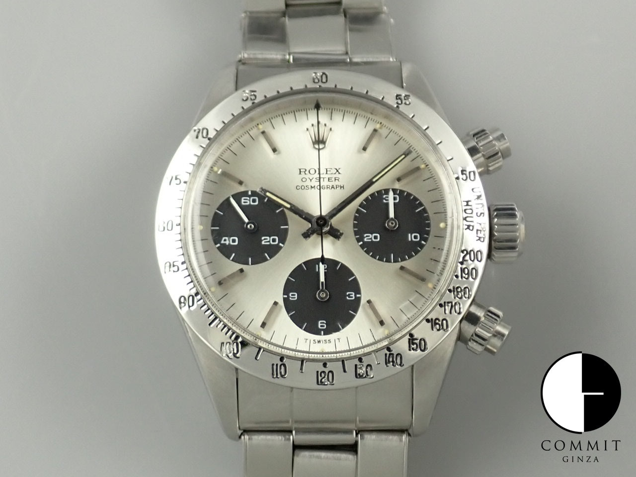 Rolex Daytona Silver x Black Dial No Notation