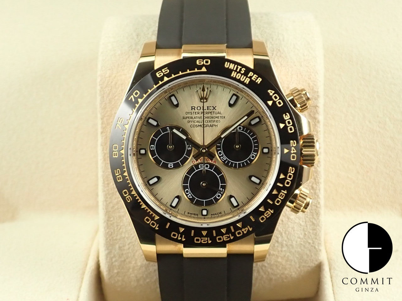 Rolex Daytona Champagne Black Dial &lt;Warranty, Box, etc.&gt;