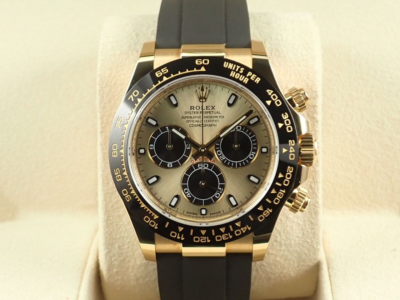 Rolex Daytona Champagne Black Dial &lt;Warranty, Box, etc.&gt;