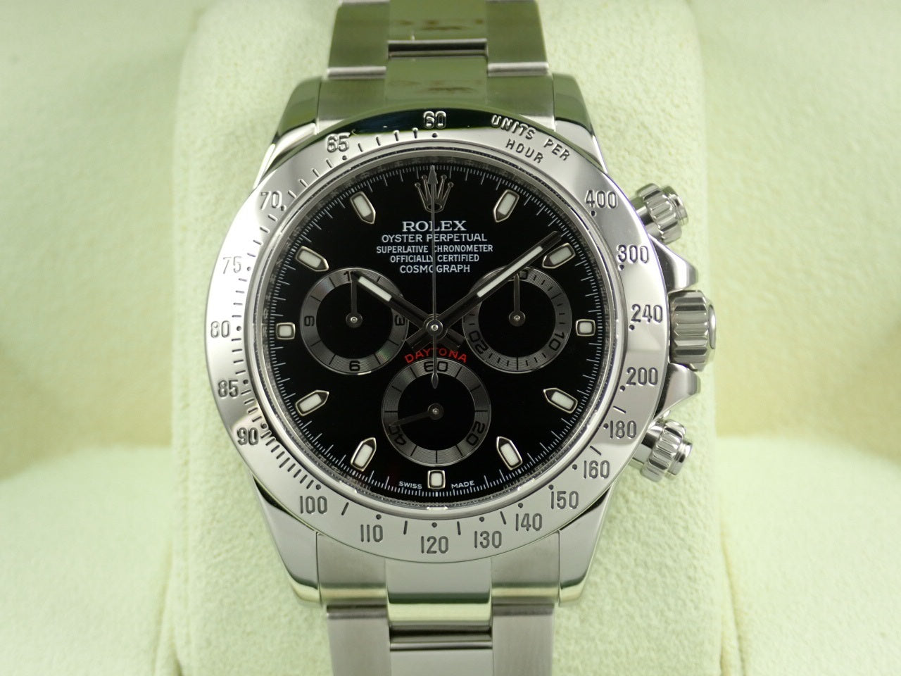 Rolex Daytona Black Dial &lt;Warranty, Box, etc.&gt;