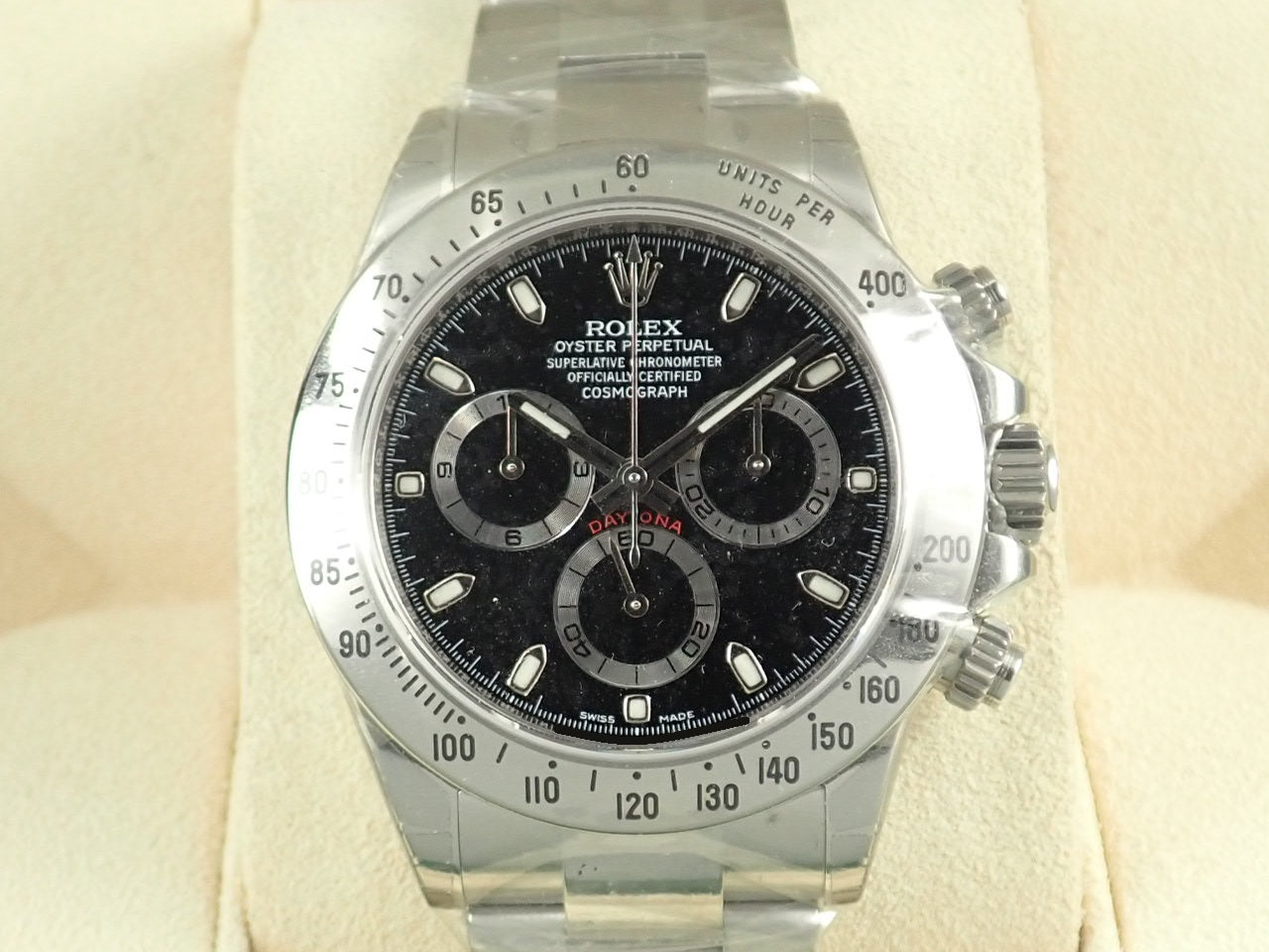 Rolex Daytona Black Dial &lt;Warranty, Box, etc.&gt;