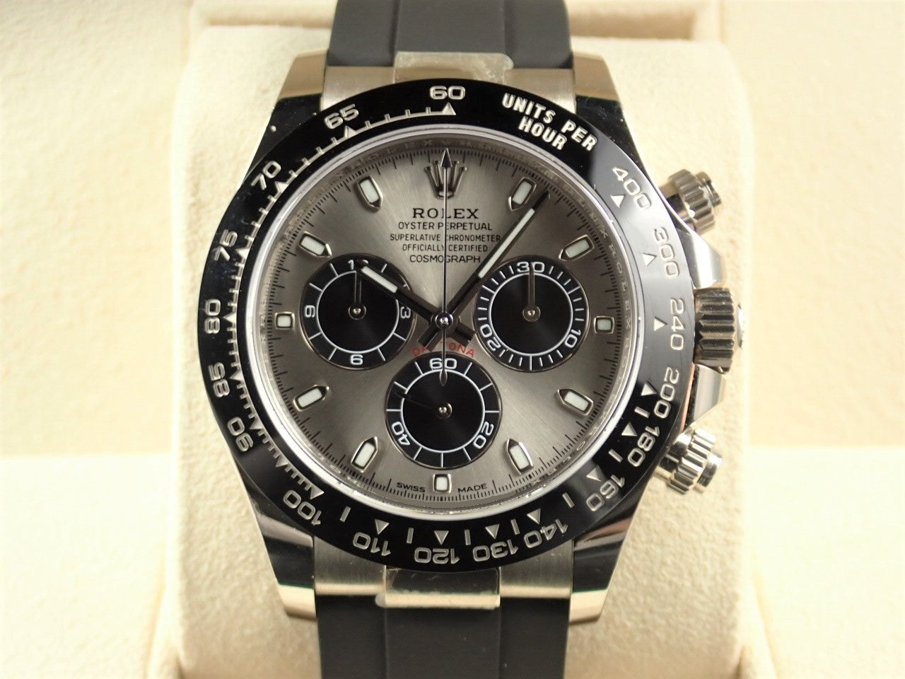 Rolex Daytona Steel &amp; Black Dial &lt;Warranty, Box, etc.&gt;