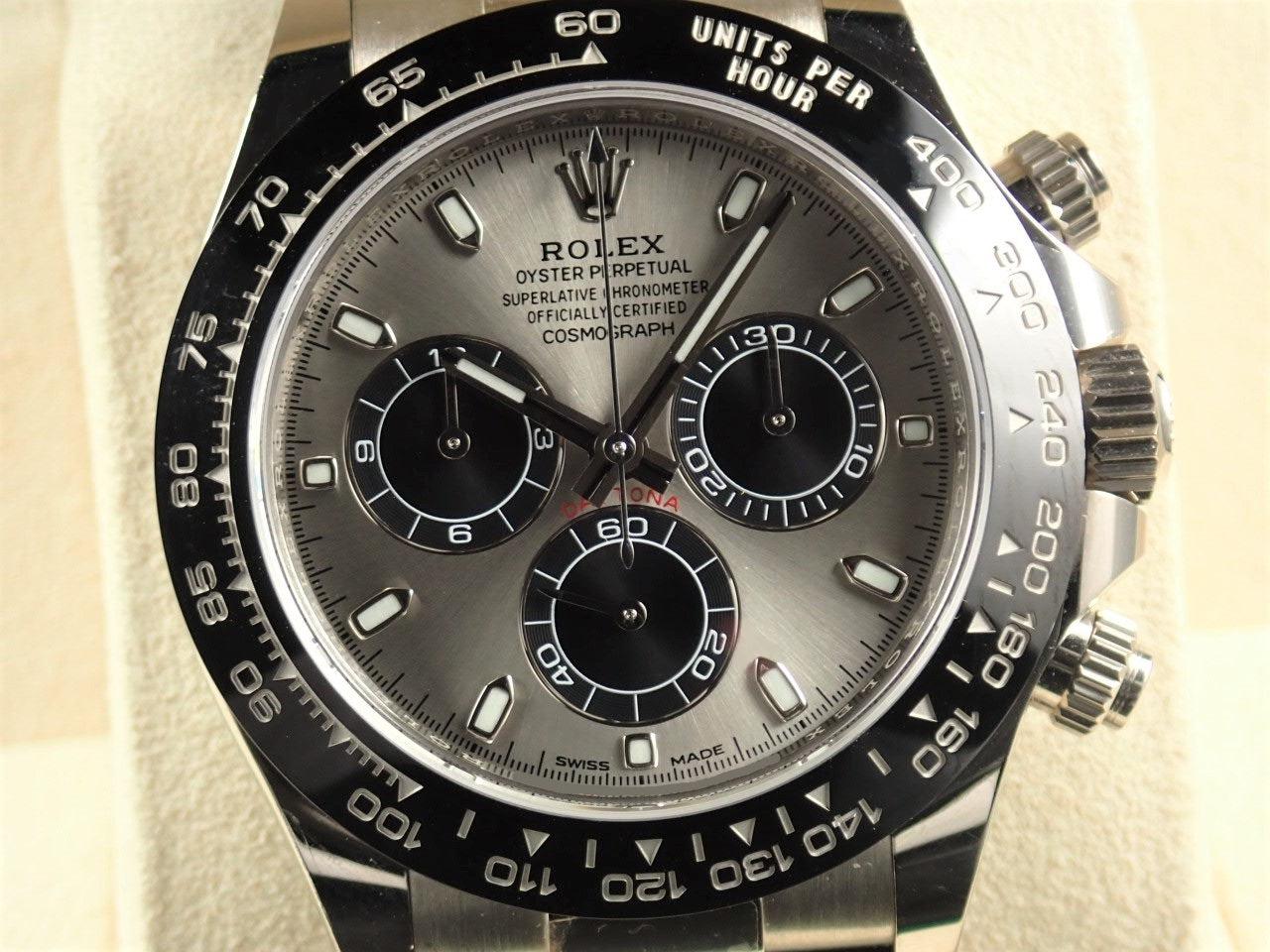 Rolex Daytona Steel &amp; Black Dial &lt;Warranty, Box, etc.&gt;