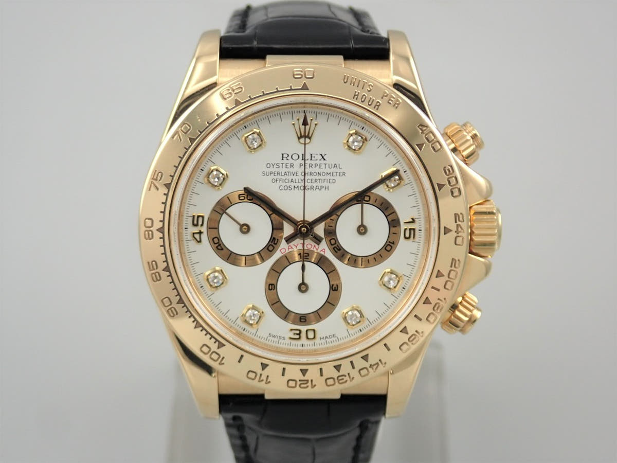 ロレックス デイトナ エルプリメロ Ref.16518G ホワイト文字盤 美品 C3XWSVST