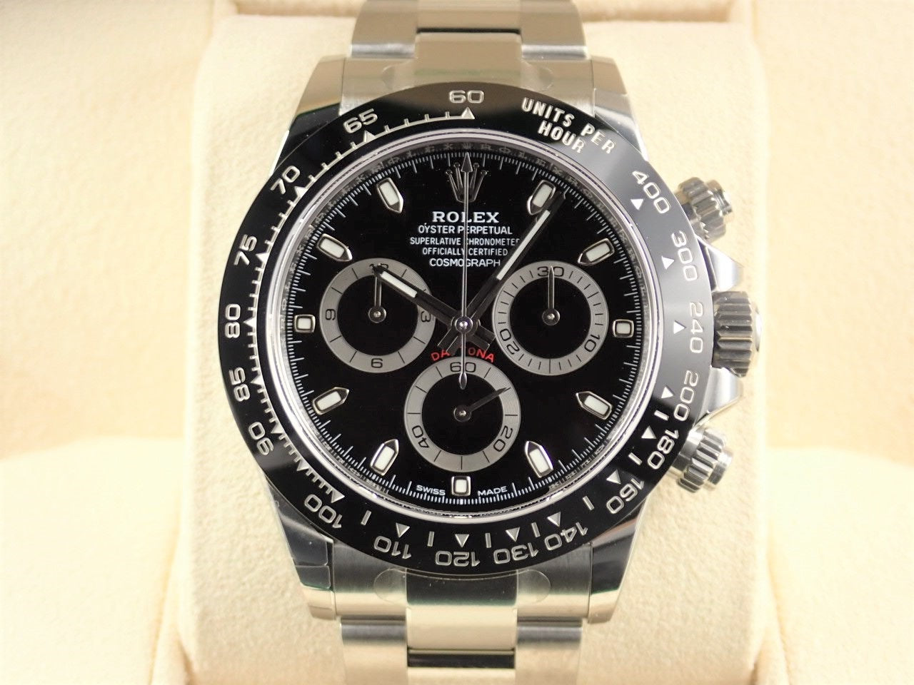 Rolex Daytona Black Dial &lt;Warranty, Box, etc.&gt;