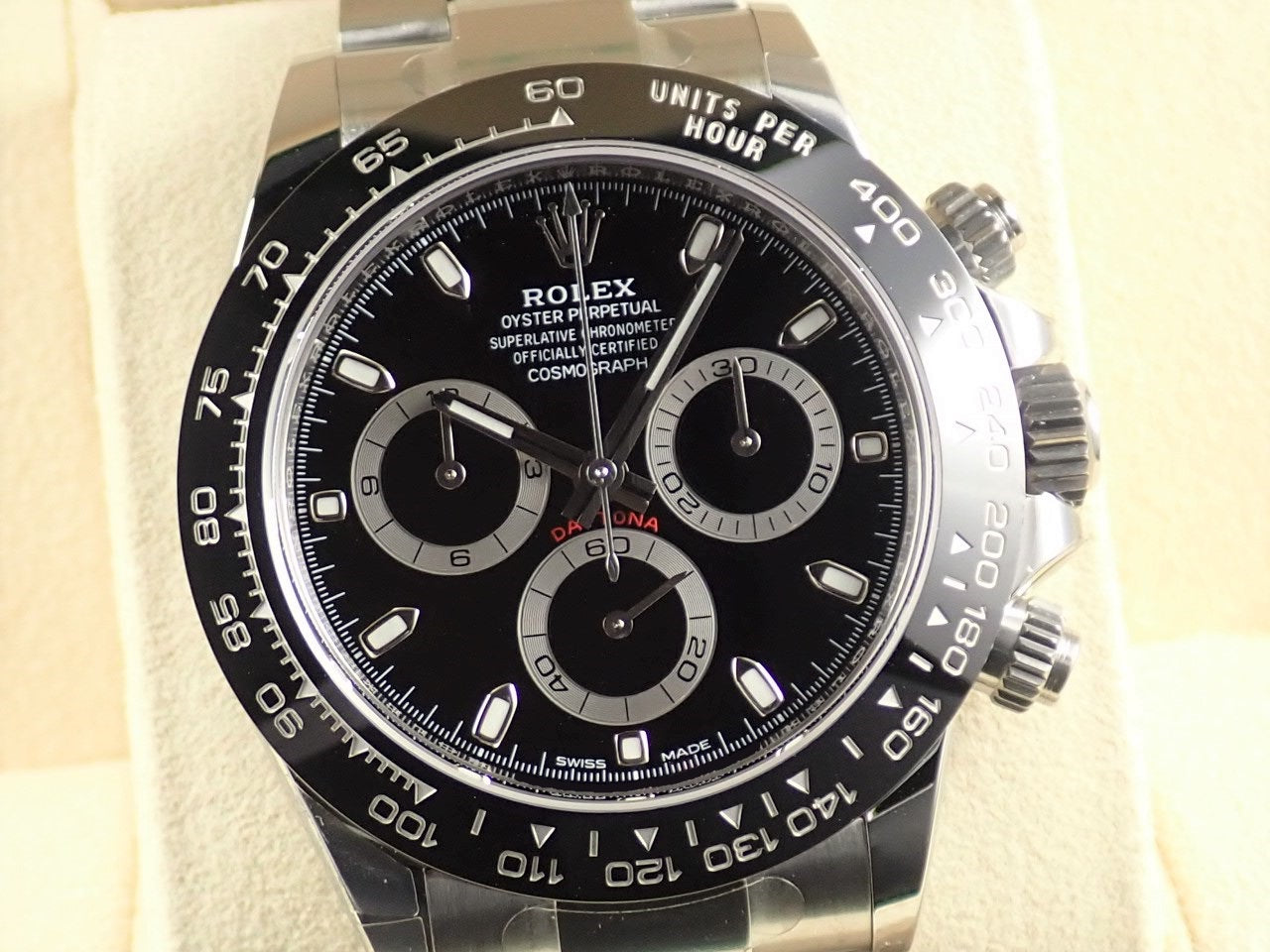 Rolex Daytona Black Dial &lt;Warranty, Box, etc.&gt;