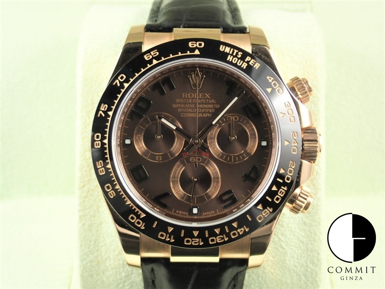 Rolex Daytona Chocolate Arabic Dial &lt;Warranty, Box, etc.&gt;