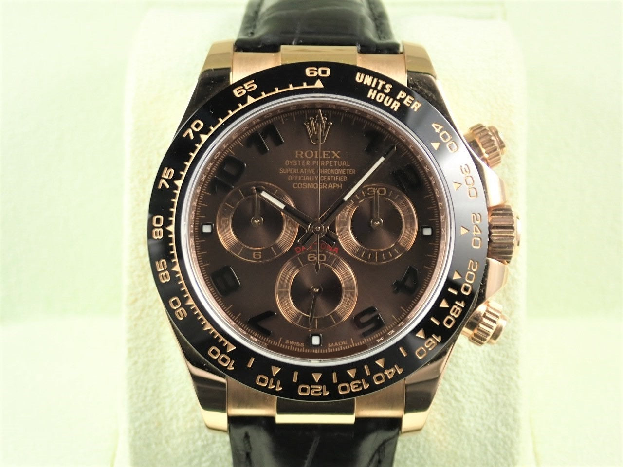 Rolex Daytona Chocolate Arabic Dial &lt;Warranty, Box, etc.&gt;