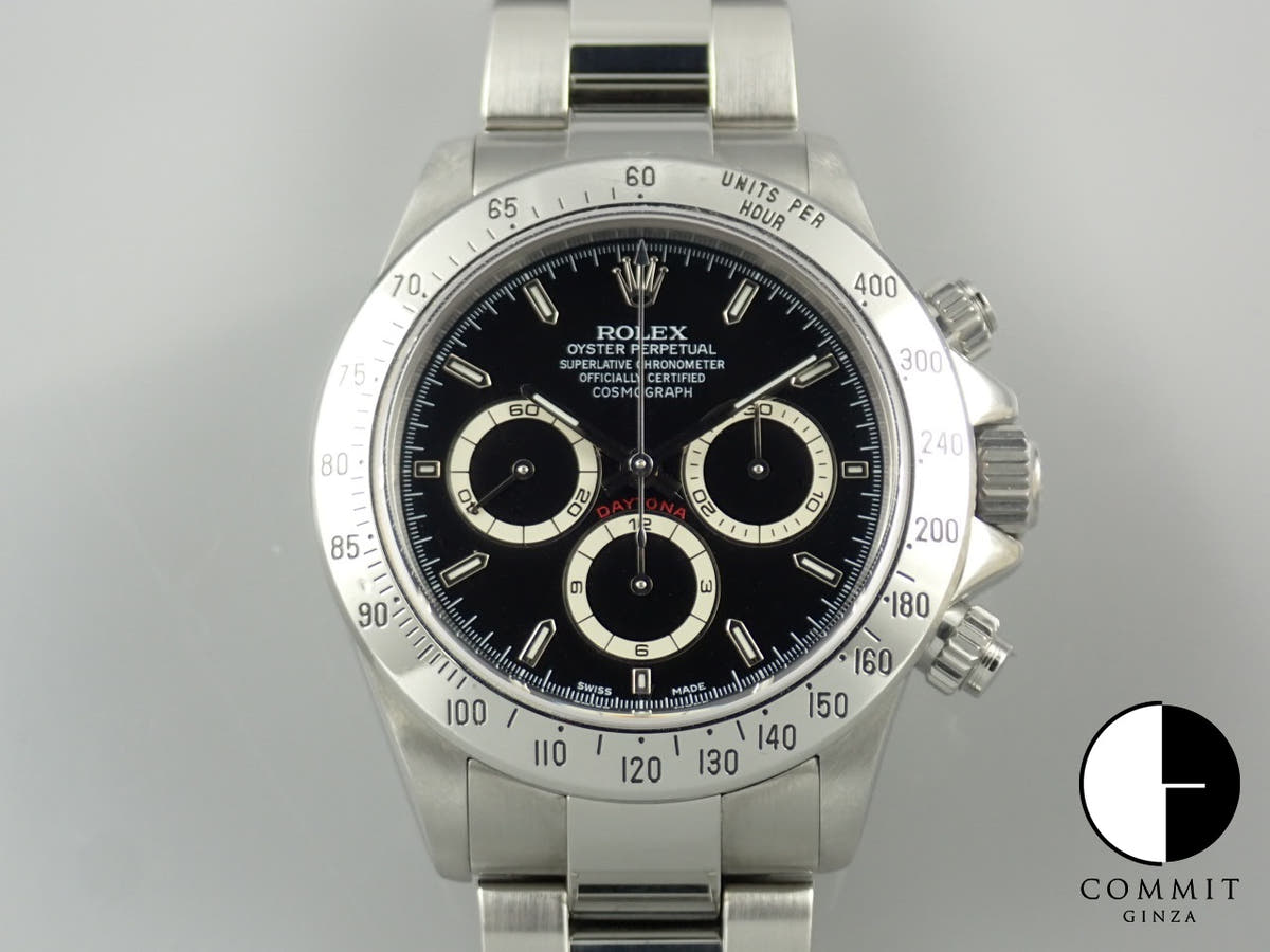 Rolex Daytona El Primero Ref.16520 SS Black Dial
