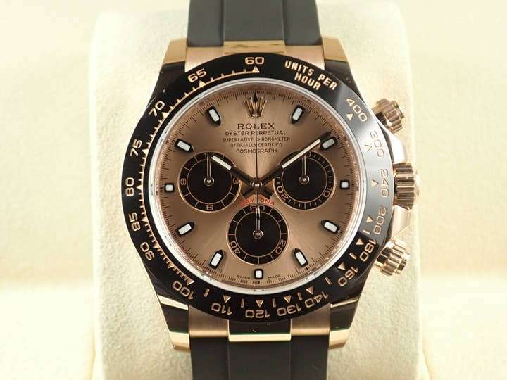 ロレックス デイトナ Ref.116515LN エバーローズゴールド ピンクxブラック文字盤