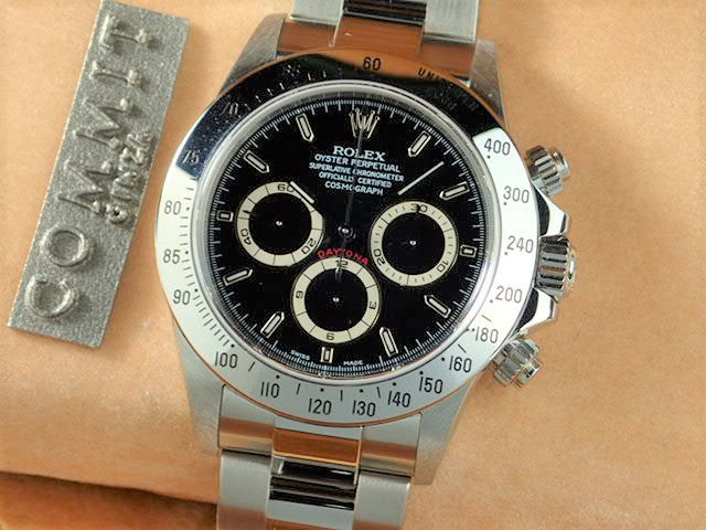 Rolex Daytona El Primero Black Dial P Serial Ref.16520