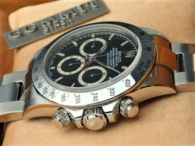 Rolex Daytona El Primero Black Dial P Serial Ref.16520