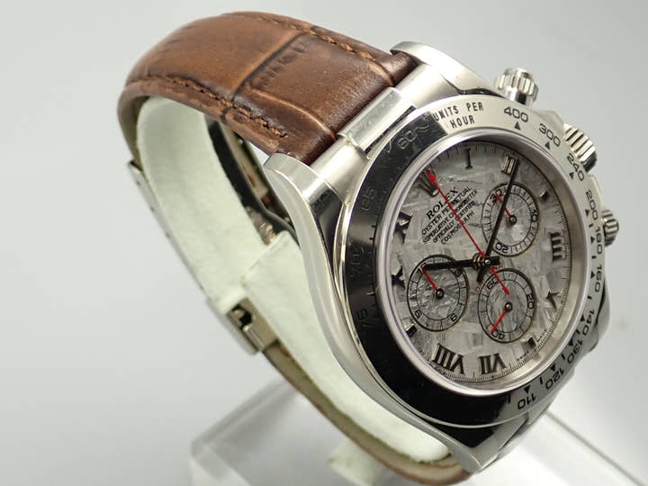 ロレックス デイトナ Ref.116519 ホワイトゴールド メテオライト文字盤