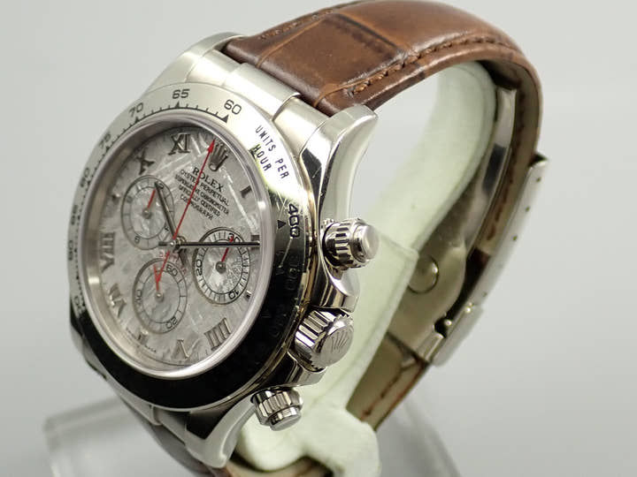 ロレックス デイトナ Ref.116519 ホワイトゴールド メテオライト文字盤