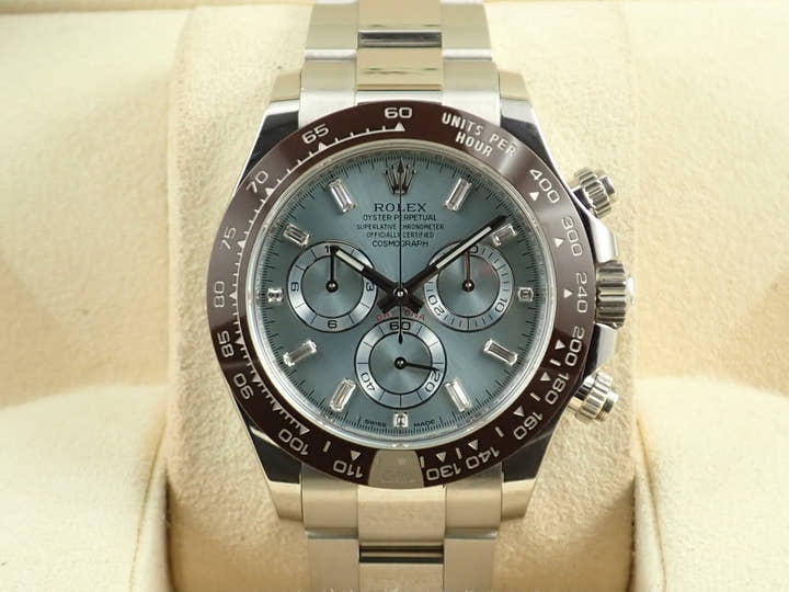Rolex Daytona Ref. 116506A Platinum Ice Blue Dial