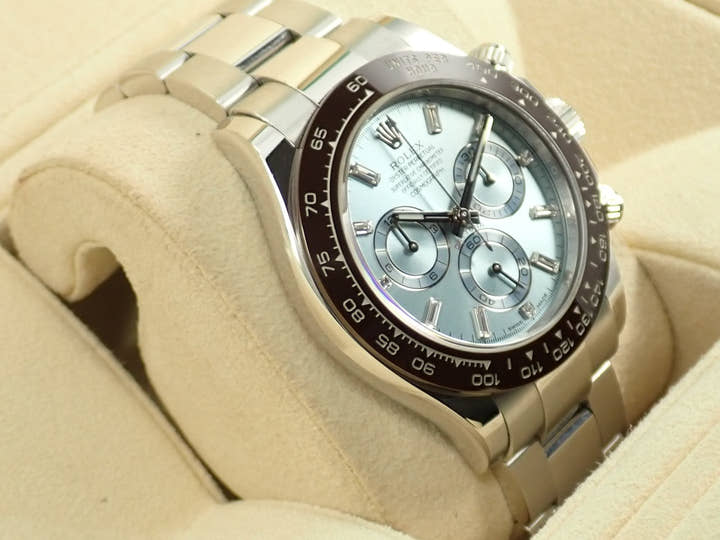 Rolex Daytona Ref. 116506A Platinum Ice Blue Dial