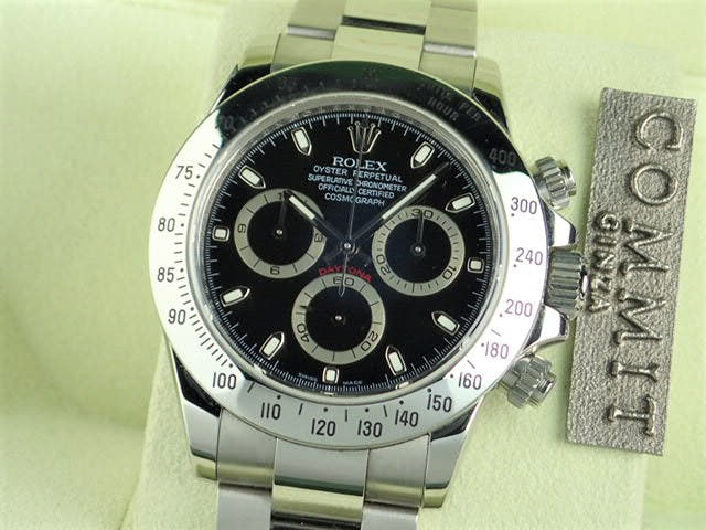 ロレックス デイトナ Ref.116520 ブラック文字盤 中古 daytona-166