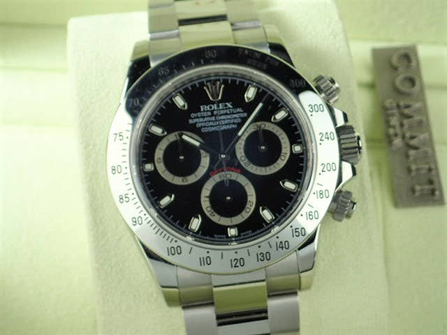 ロレックス デイトナ Ref.116520 ブラック文字盤 中古 daytona-166