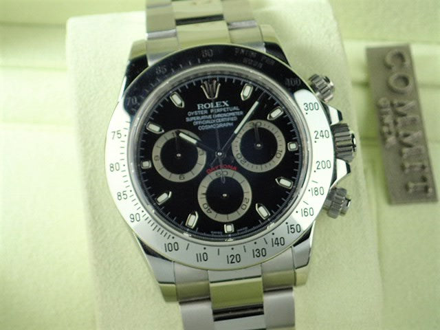 Rolex Daytona Black Dial V Serial Ref.116520