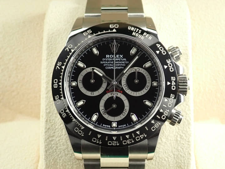 ロレックス デイトナ Ref.116500LN ステンレススチール ブラック文字盤