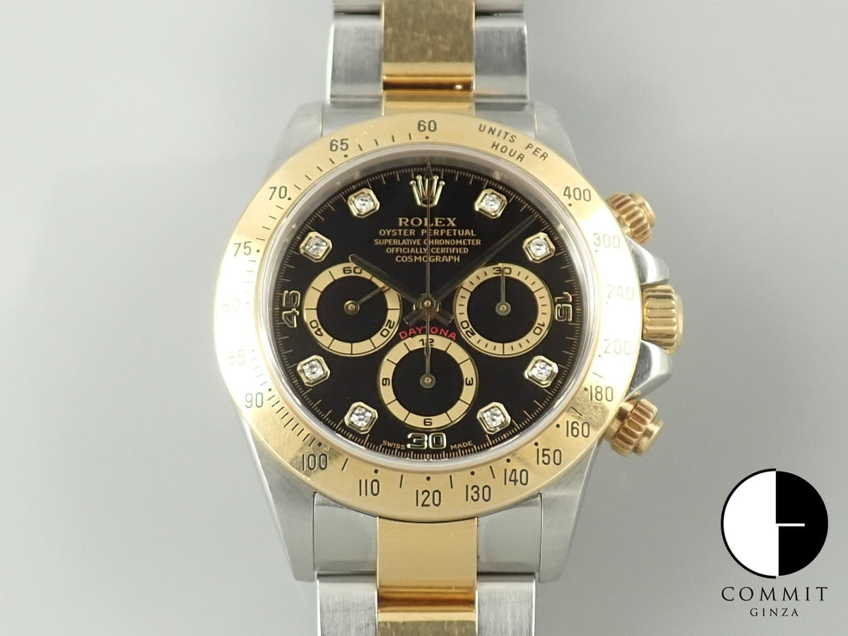 ロレックス デイトナ エルプリメロ Ref.16523 ブラック文字盤 中古 M6M3U8TC