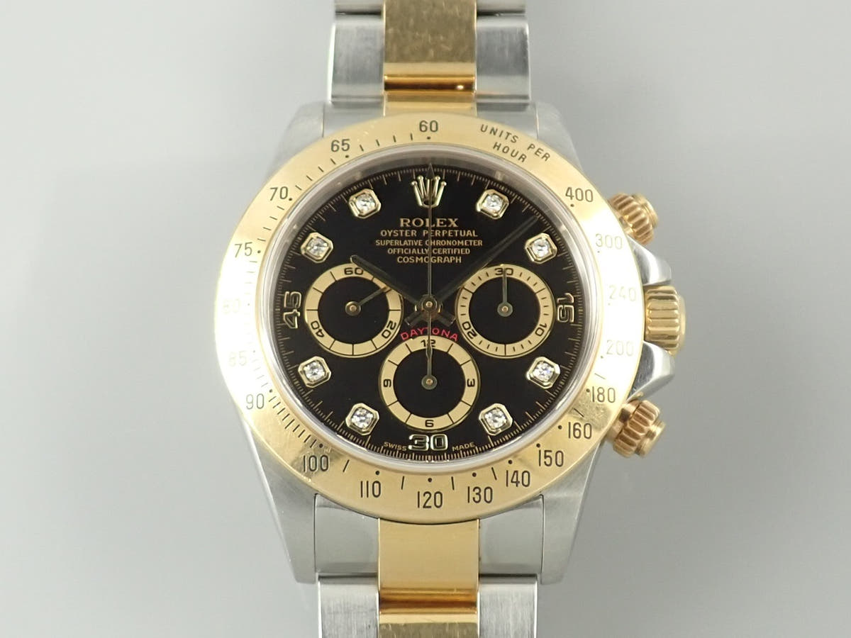 ロレックス デイトナ エルプリメロ Ref.16523 ブラック文字盤 中古 M6M3U8TC