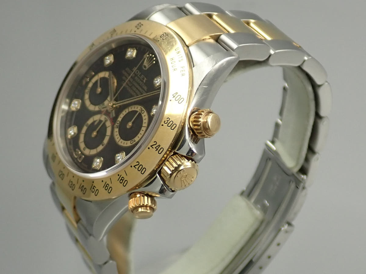 ロレックス デイトナ エルプリメロ Ref.16523 ブラック文字盤 中古 M6M3U8TC