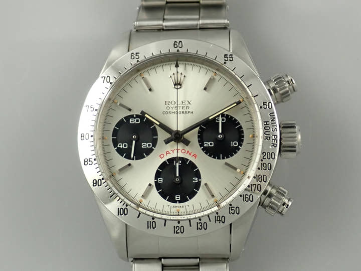 Rolex Daytona Ref. 6265 Stainless Steel Silver Dial