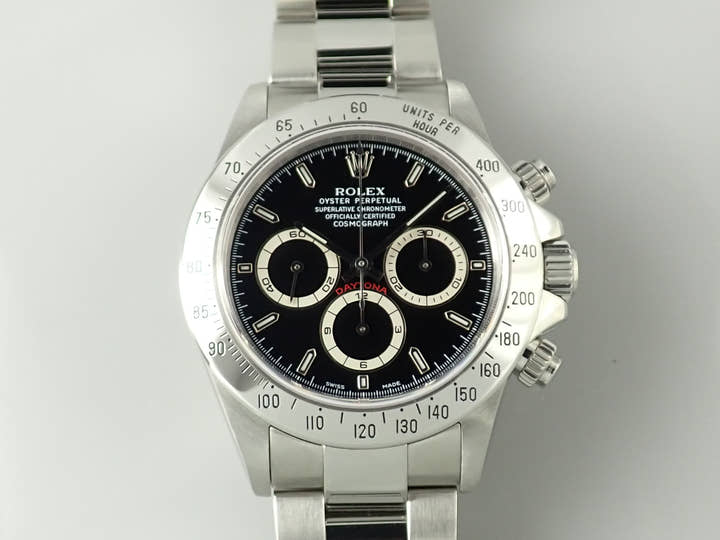 ロレックス デイトナ エルプリメロ Ref.16520 ステンレススチール ブラック文字盤