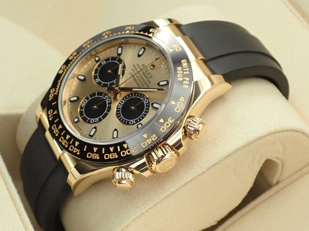 ロレックス デイトナ Ref.116518LN ブラック×シャンパン文字盤 中古 4JH29596