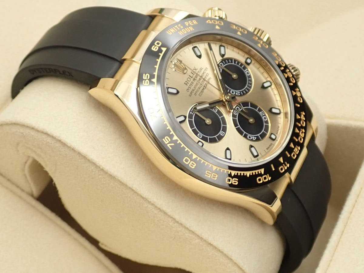 ロレックス デイトナ Ref.116518LN ブラック×シャンパン文字盤 中古 4JH29596