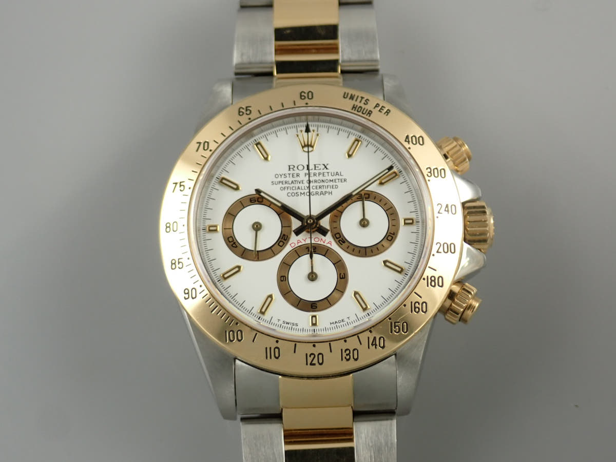 ロレックス デイトナ エルプリメロ Ref.16523 ホワイト文字盤 中古 5W612M9T