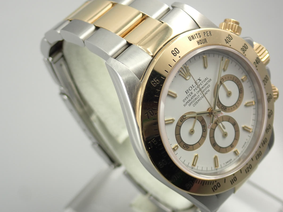 ロレックス デイトナ エルプリメロ Ref.16523 ホワイト文字盤 中古 5W612M9T