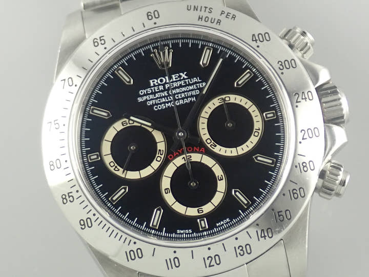 ロレックス デイトナ エルプリメロ Ref.16520 ステンレススチール ブラック文字盤