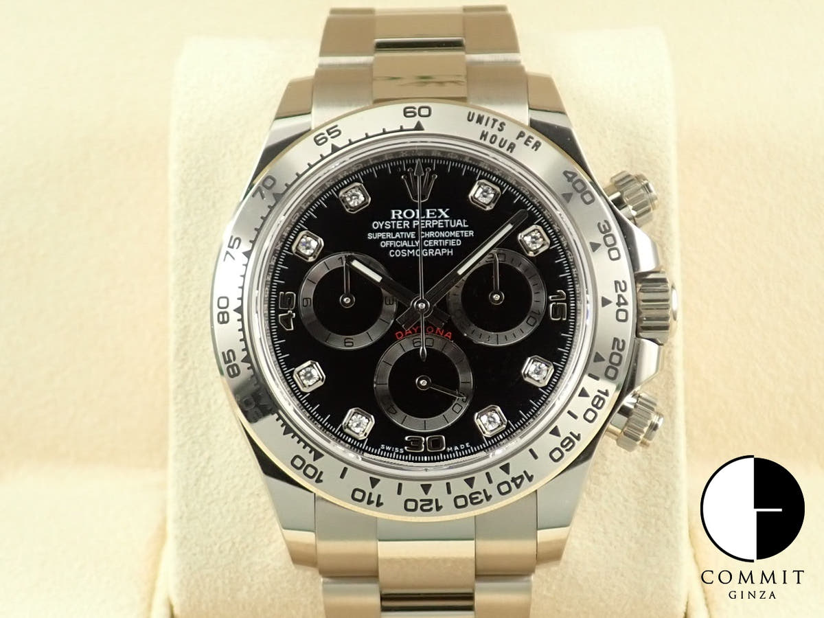 ロレックス デイトナ Ref.116509G ブラック文字盤 中古 1T776356