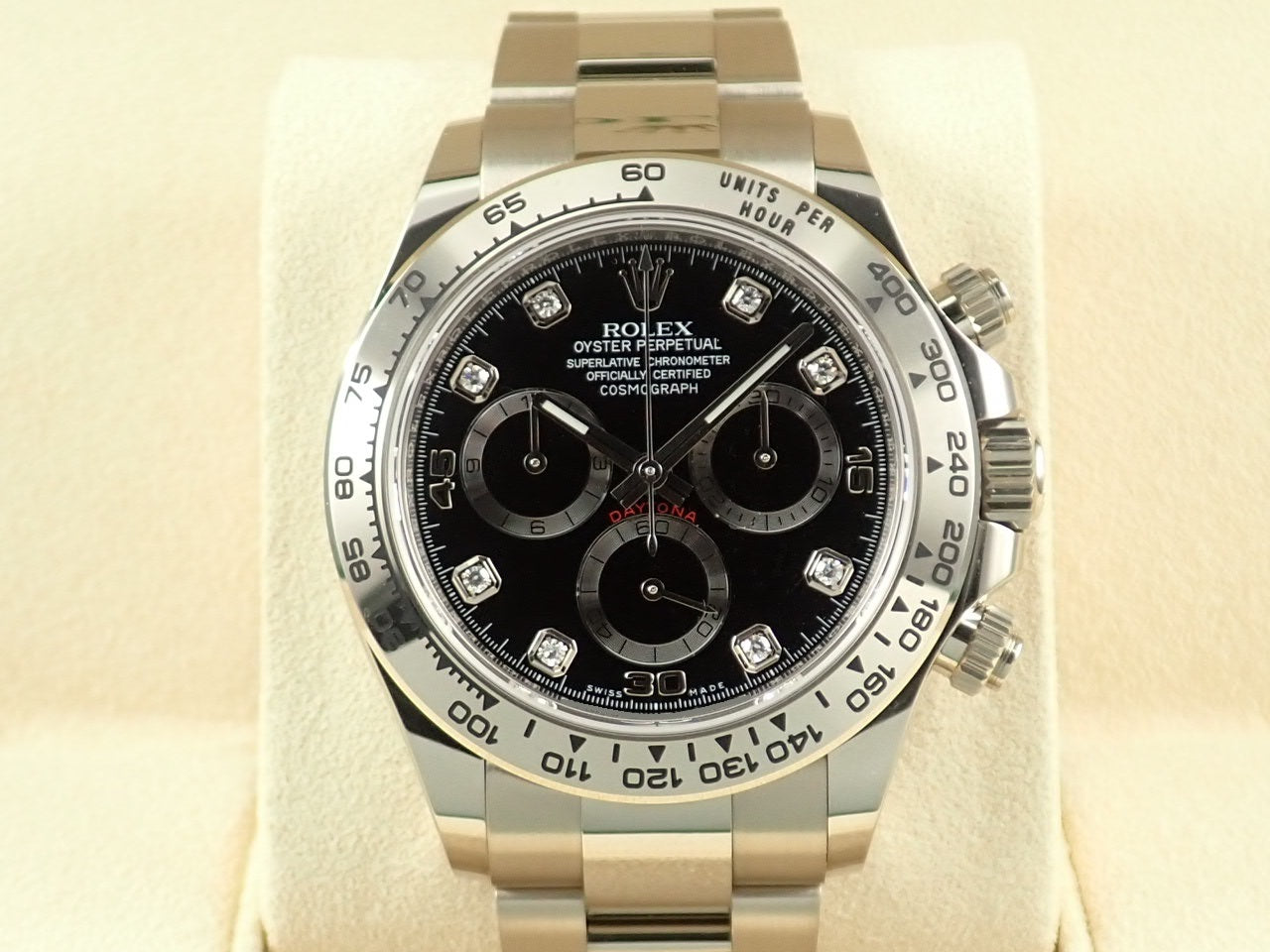 Rolex Daytona 8P Diamond &lt;Warranty Box and Others&gt;