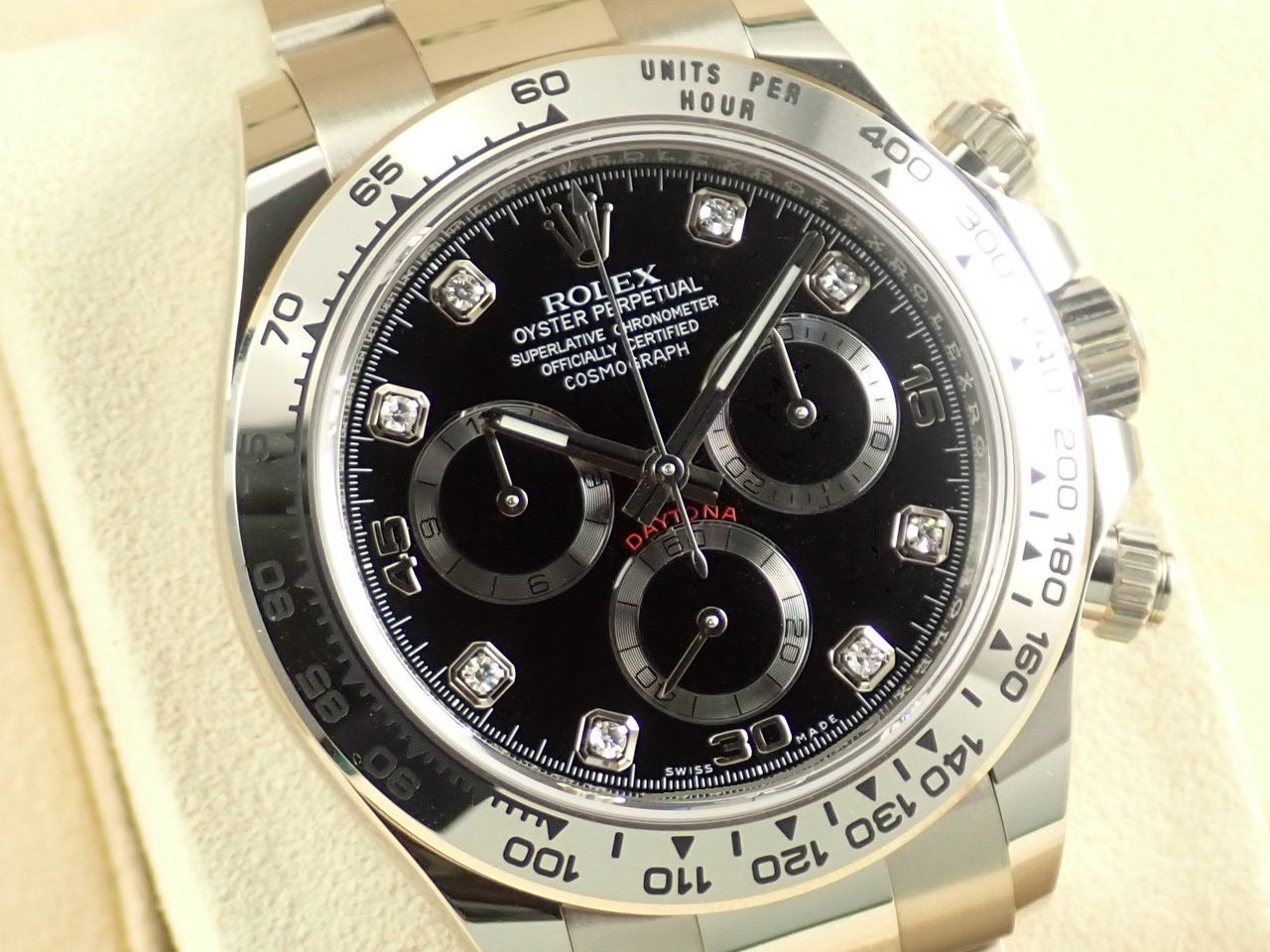 Rolex Daytona 8P Diamond &lt;Warranty Box and Others&gt;