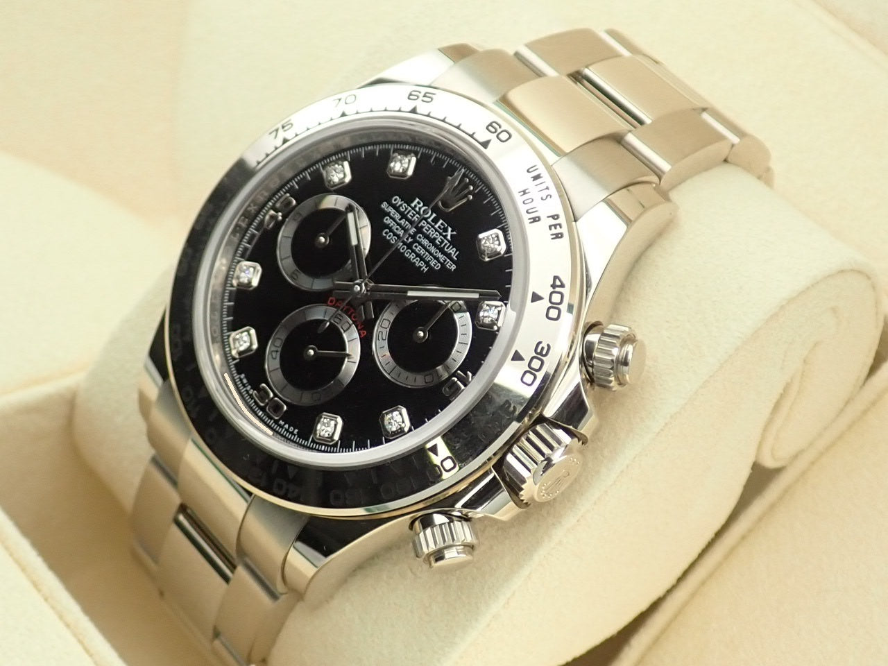 Rolex Daytona 8P Diamond &lt;Warranty Box and Others&gt;