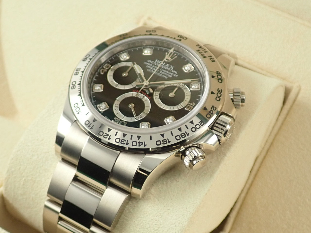 Rolex Daytona 8P Diamond &lt;Warranty Box and Others&gt;