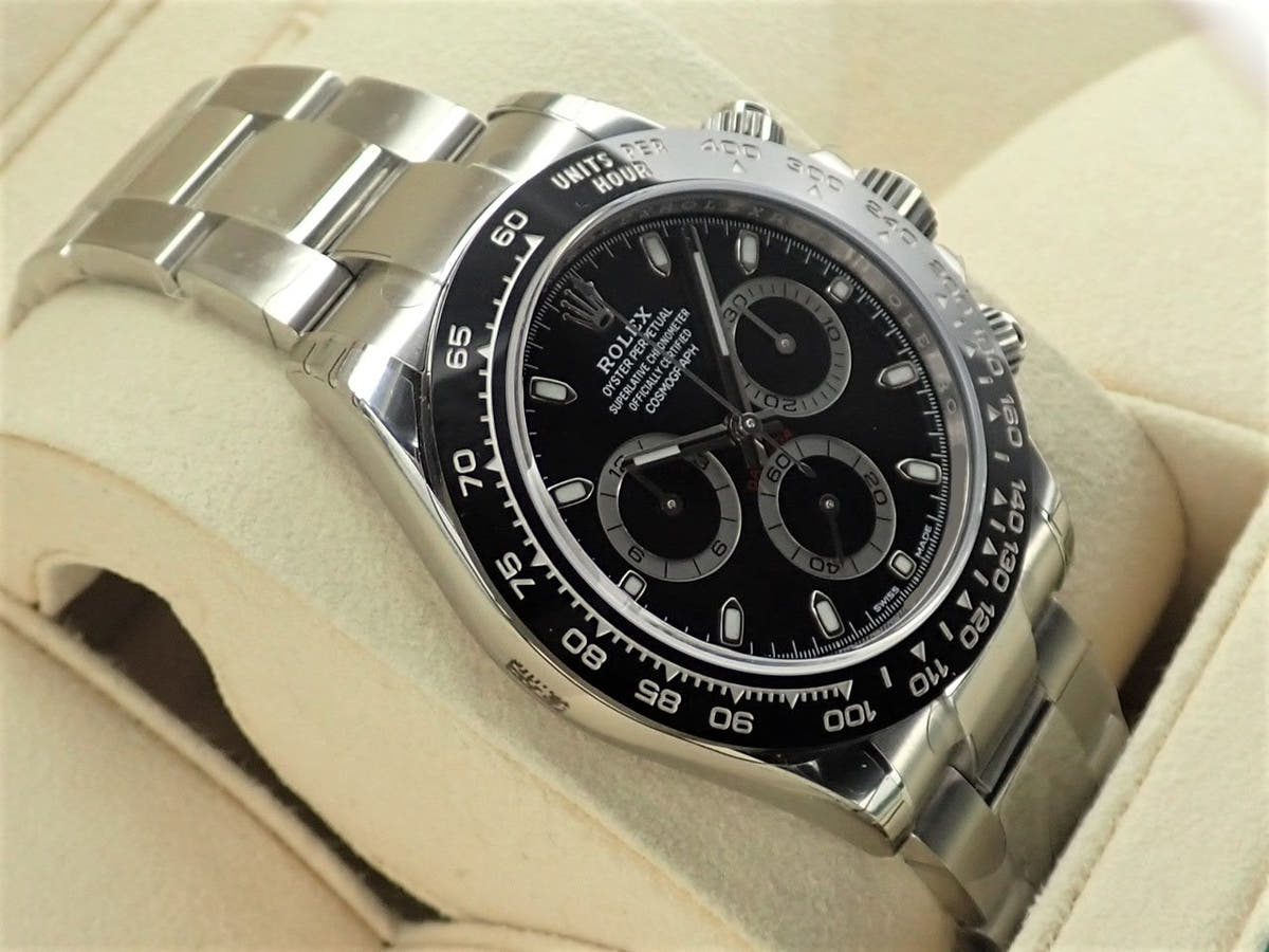 ロレックス デイトナ Ref.116500LN ブラック文字盤 デッドストック 7H0UV881