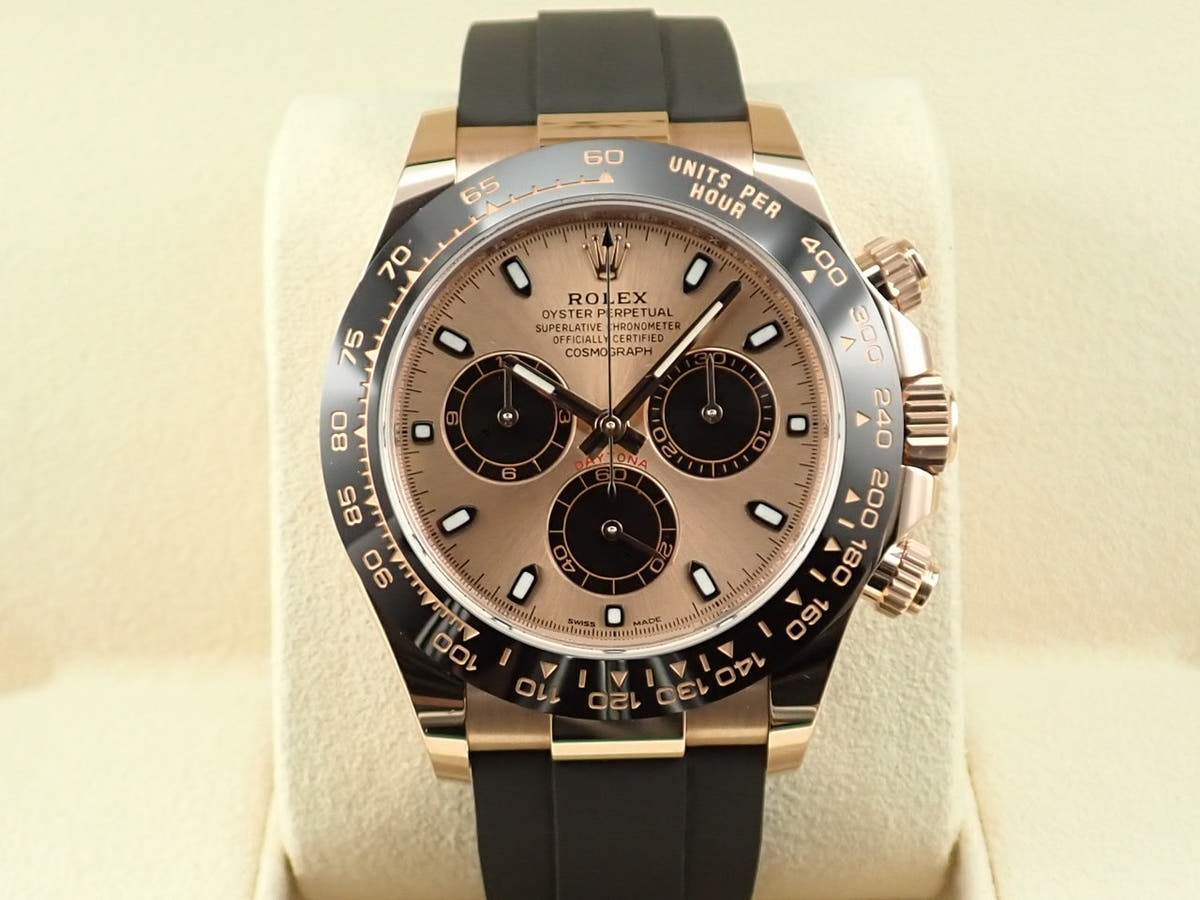 ロレックス デイトナ Ref.116515LN ピンク×ブラック文字盤 美品 M9624RWP
